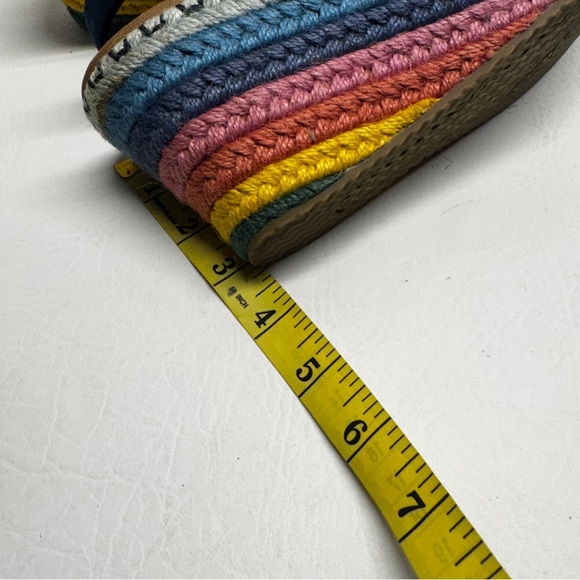 Skechers Black Wedges with Rainbow Embroidery - Picture 3 of 8